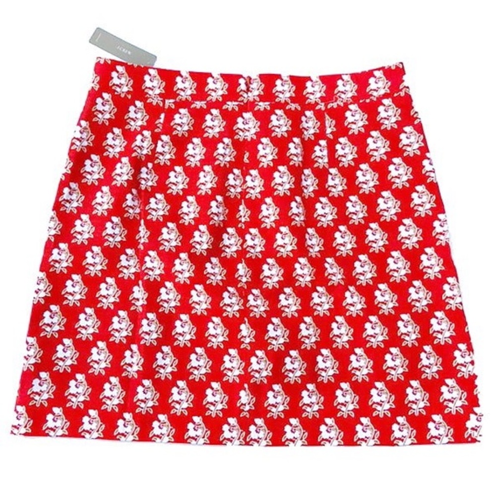 Adorable J. Crew Floral Mini Skirt